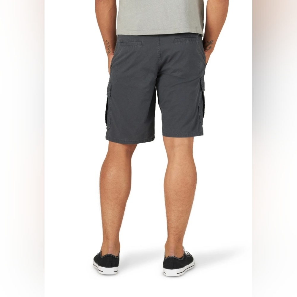 New Wrangler Men's 46 Stretch Cargo Shorts 10" inseam - Picture 4 of 12